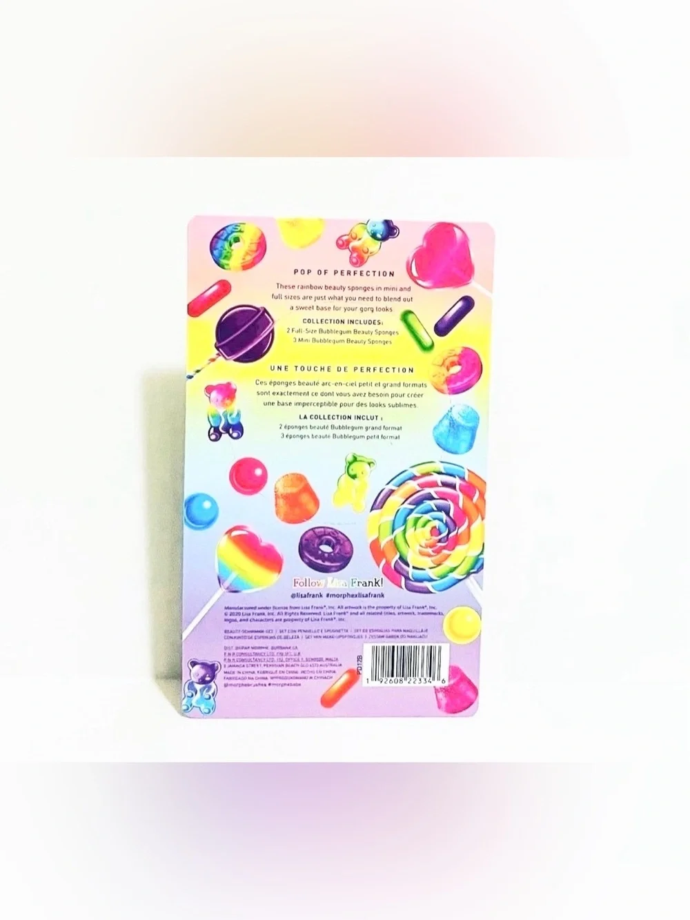Morphe X Lisa Frank Treat Me Sweet 5-Piece Beauty Sponge Set